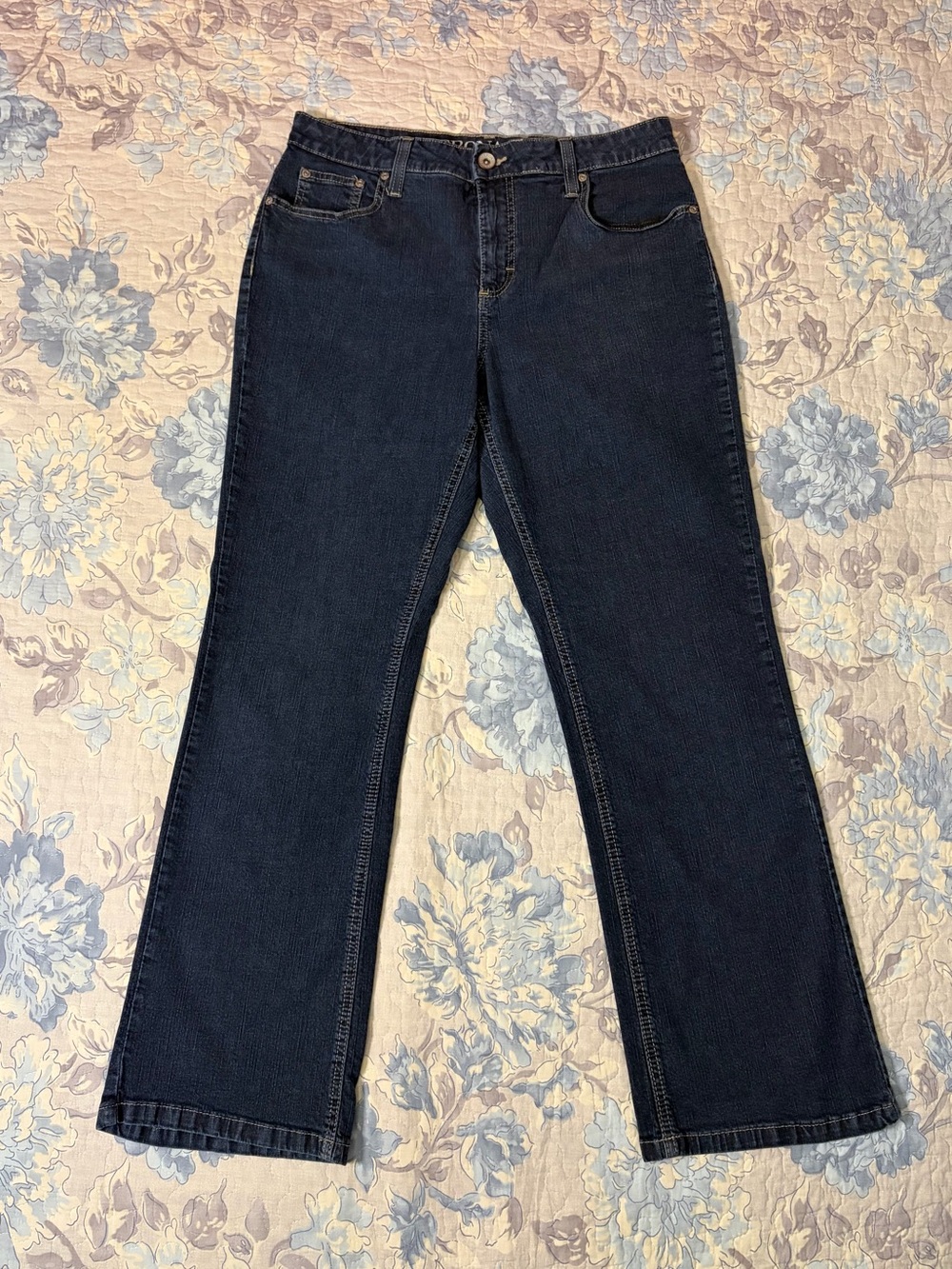 Merona Dark Blue Boot-Cut Jeans